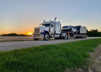 freightliner tow truck sunrise